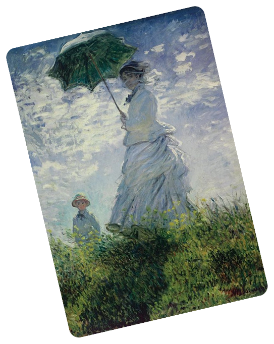 Monet, Woman with a Parasol